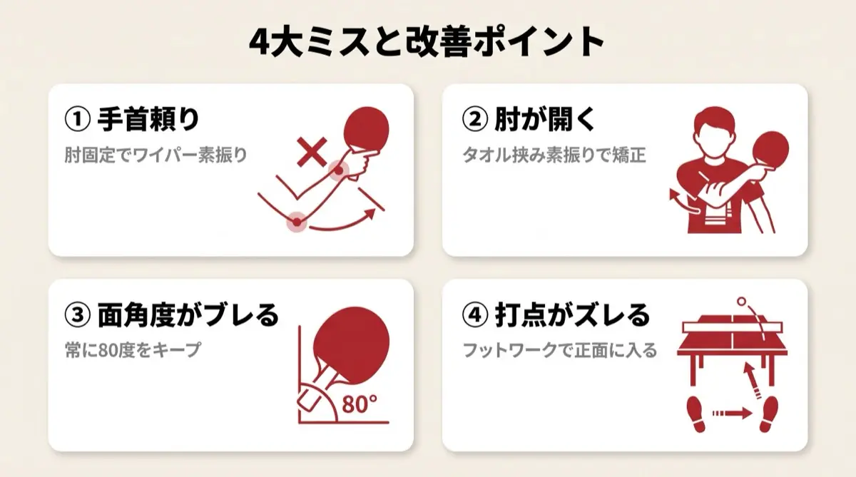 4大ミスと改善ポイント